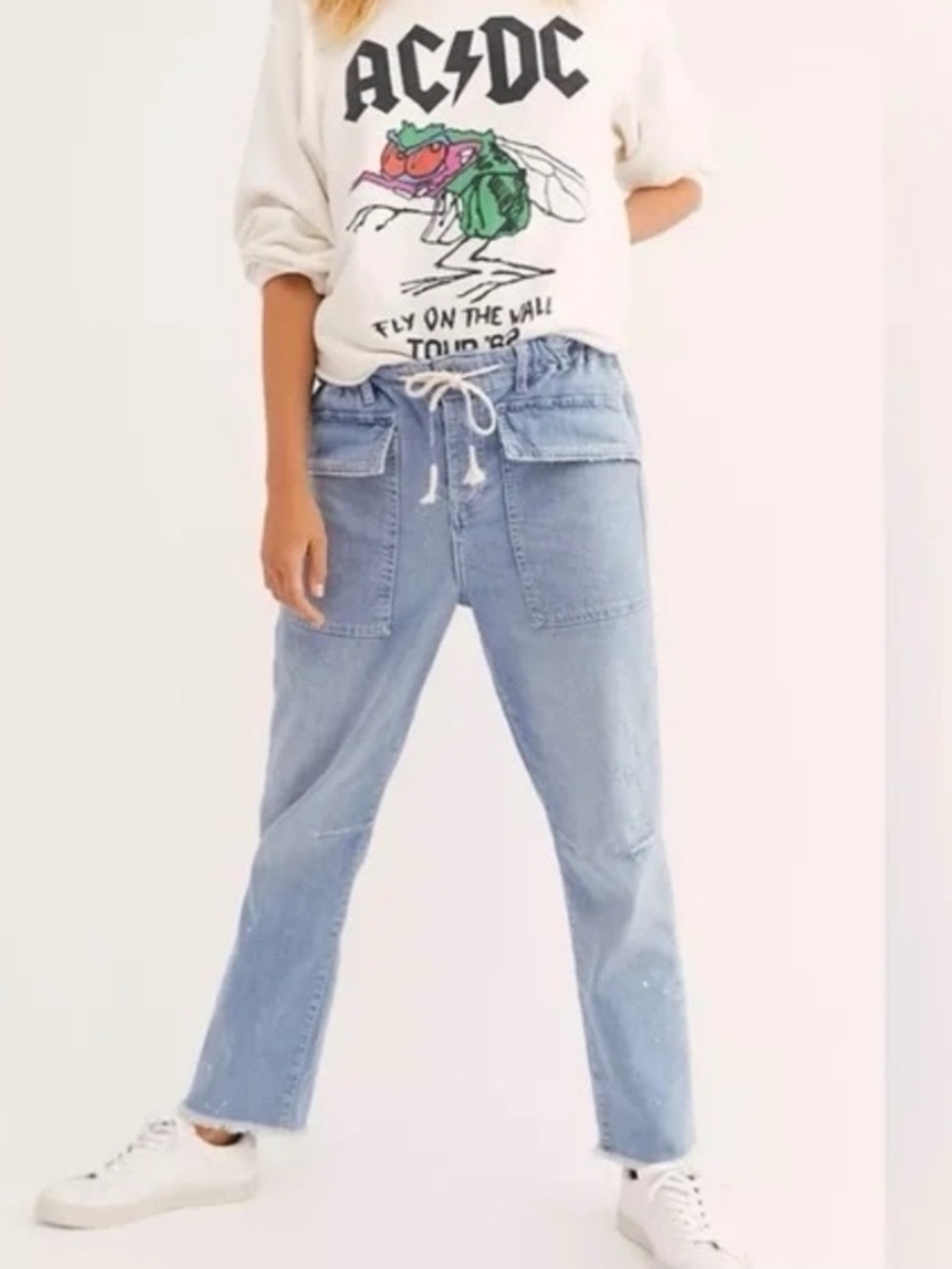 We The FreeFree People We The Free City Slouch Jeans Size M
